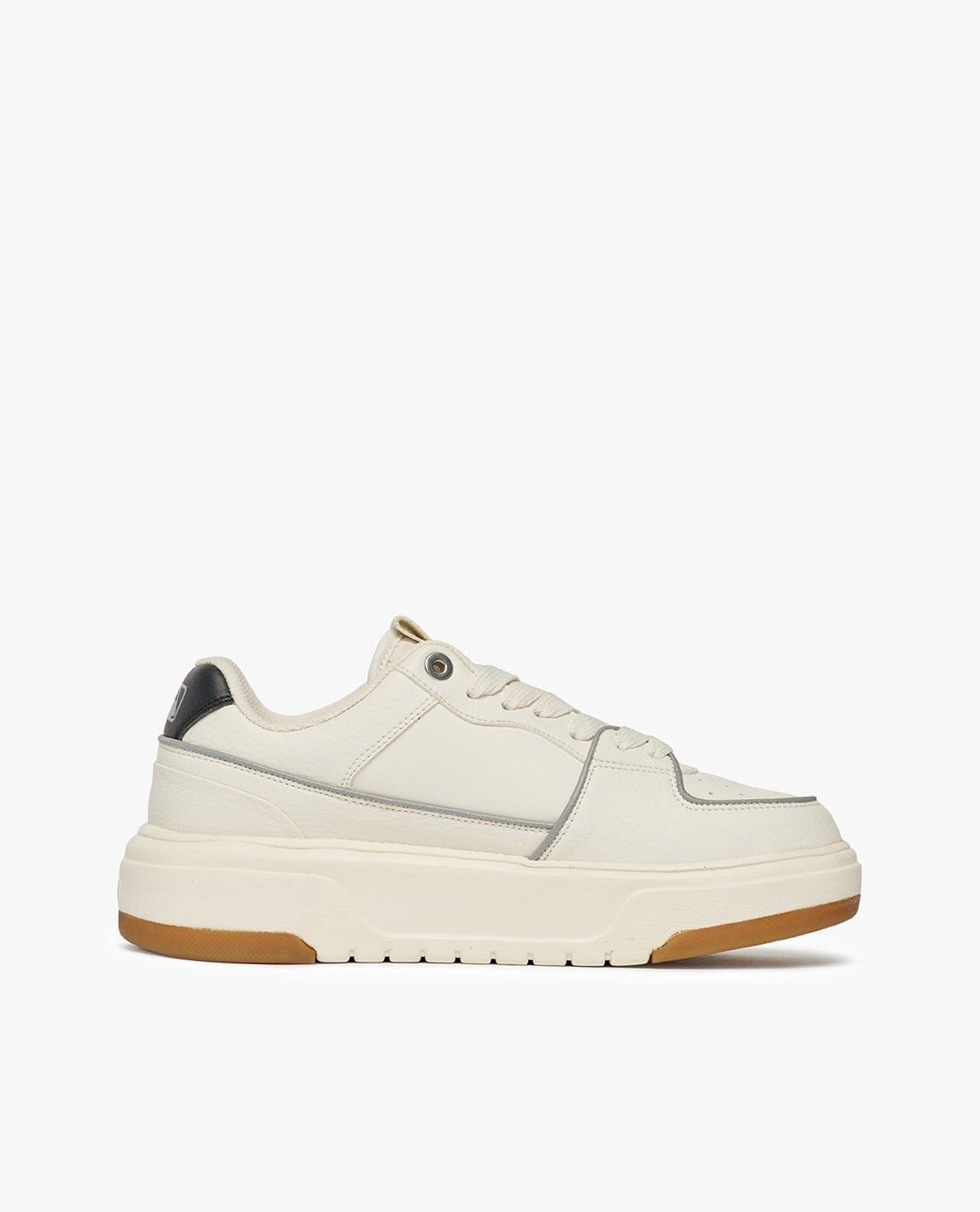 Giày Casual Chính Hãng - MLB Liner Basic New York Yankees 'White/Nude' - 3ASXCA12N