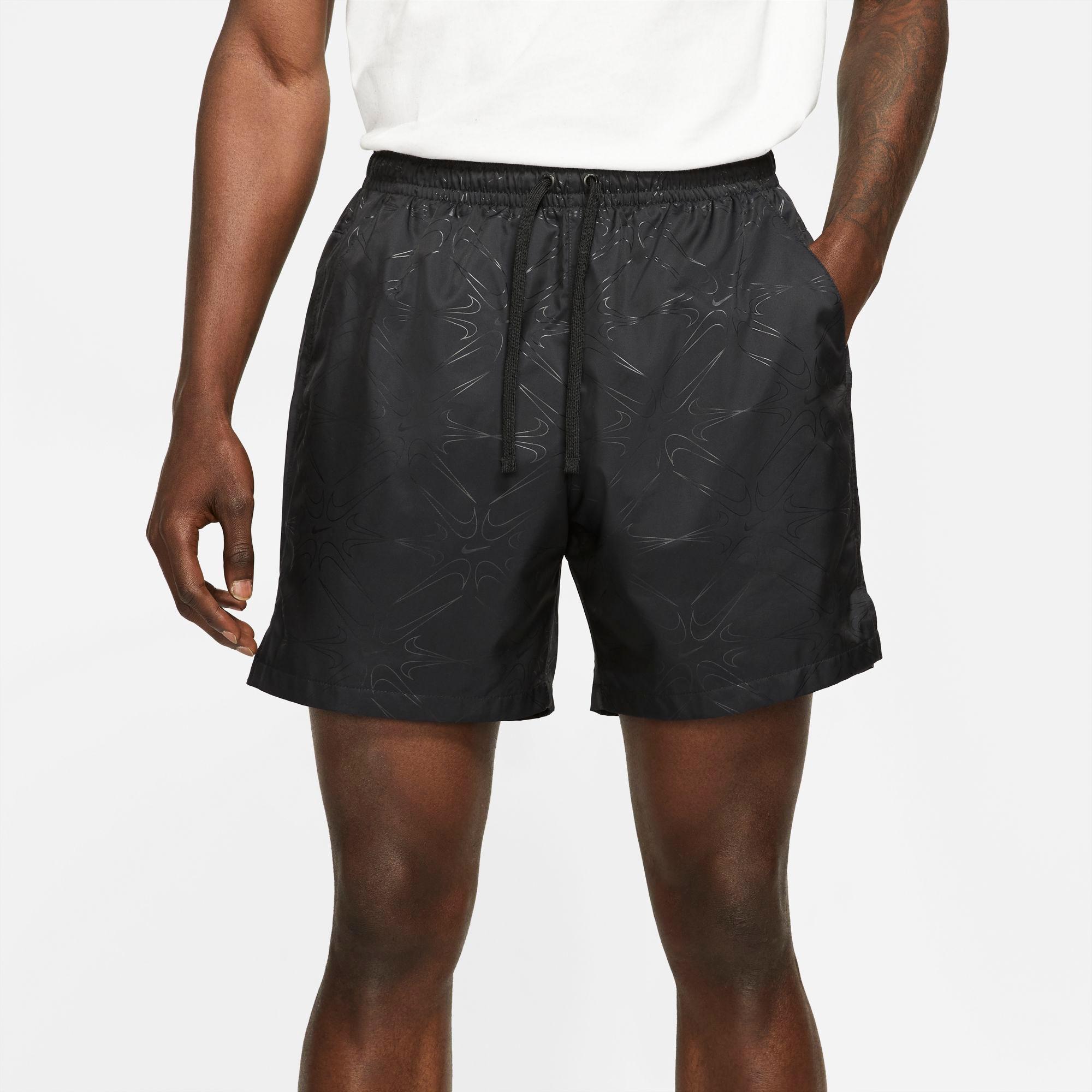 Quần Shorts- NIKE Sportswear Woven AOP Black