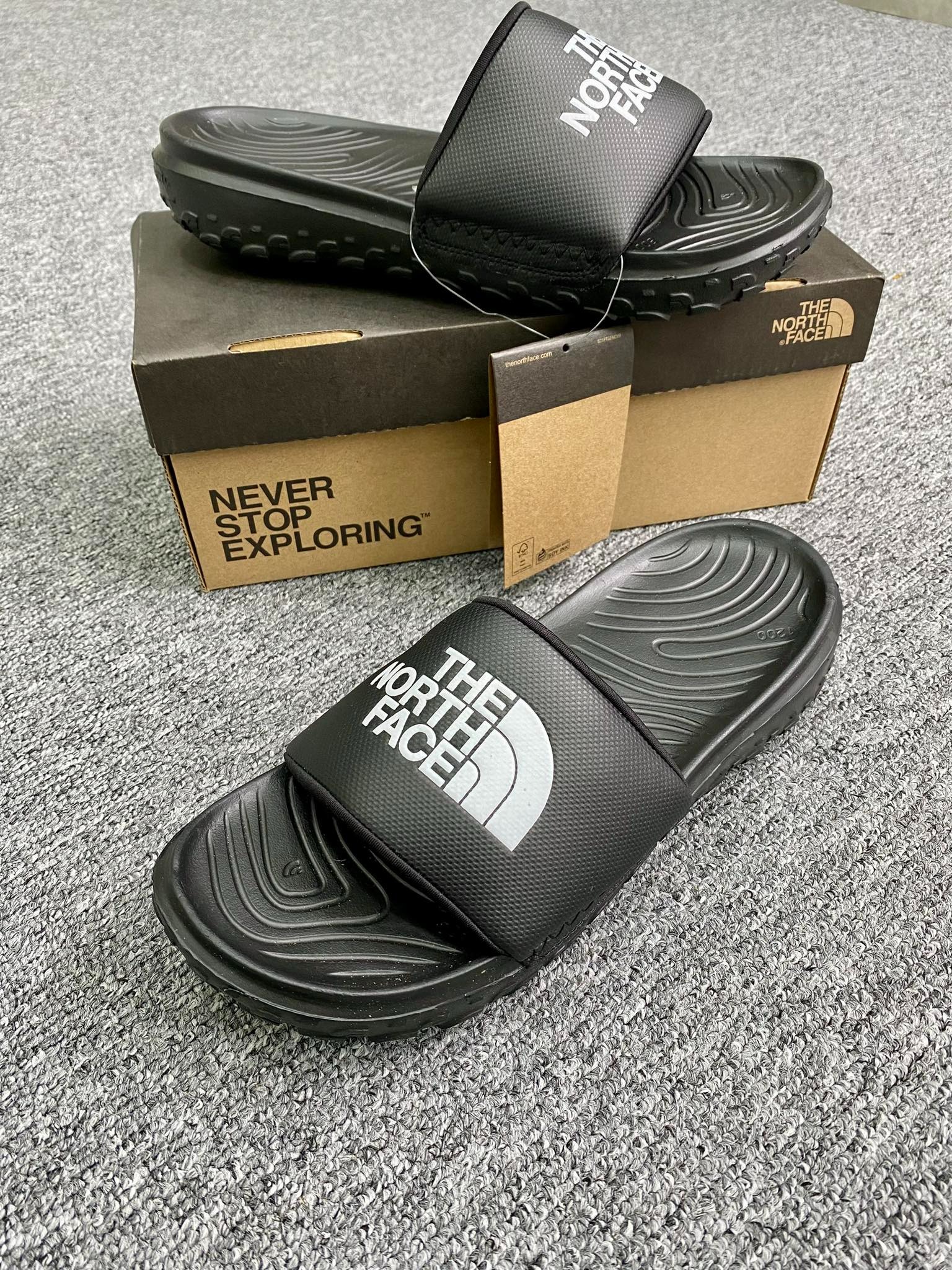 DÉP CHÍNH HÃNG - Dép Men’s Never Stop Cush Slides 