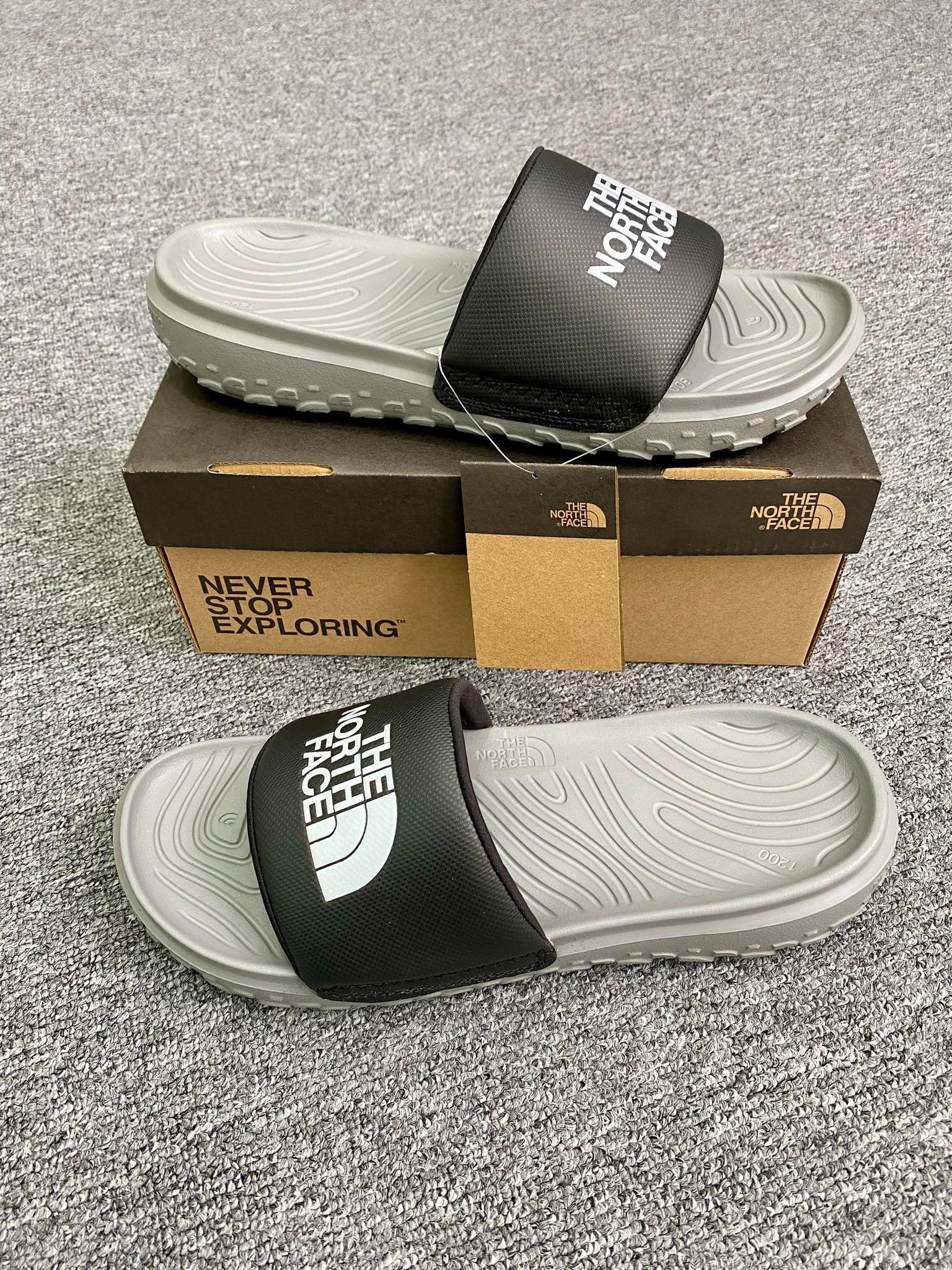 DÉP CHÍNH HÃNG - Dép Men’s Never Stop Cush Slides 