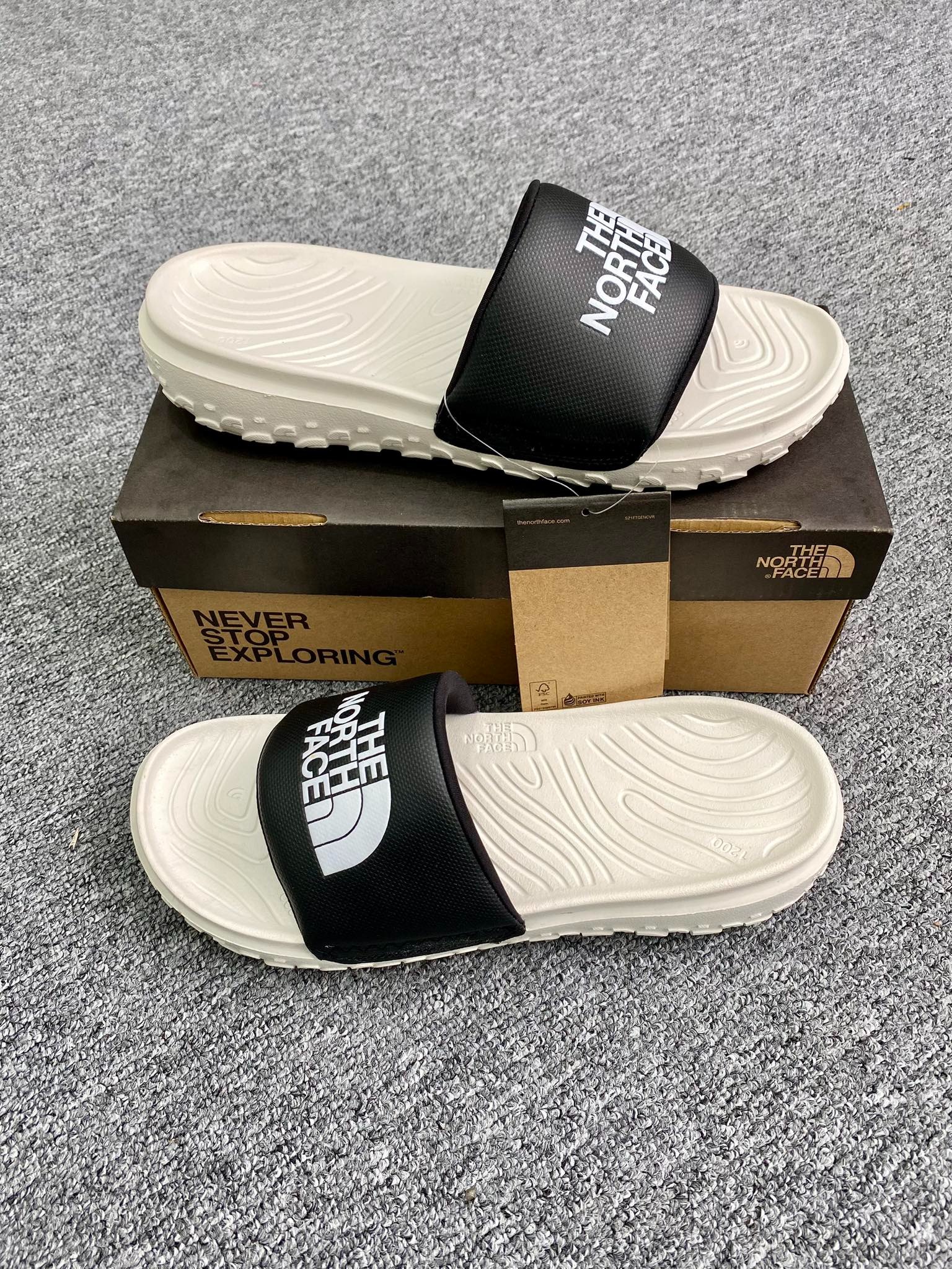DÉP CHÍNH HÃNG - Dép Men’s Never Stop Cush Slides 