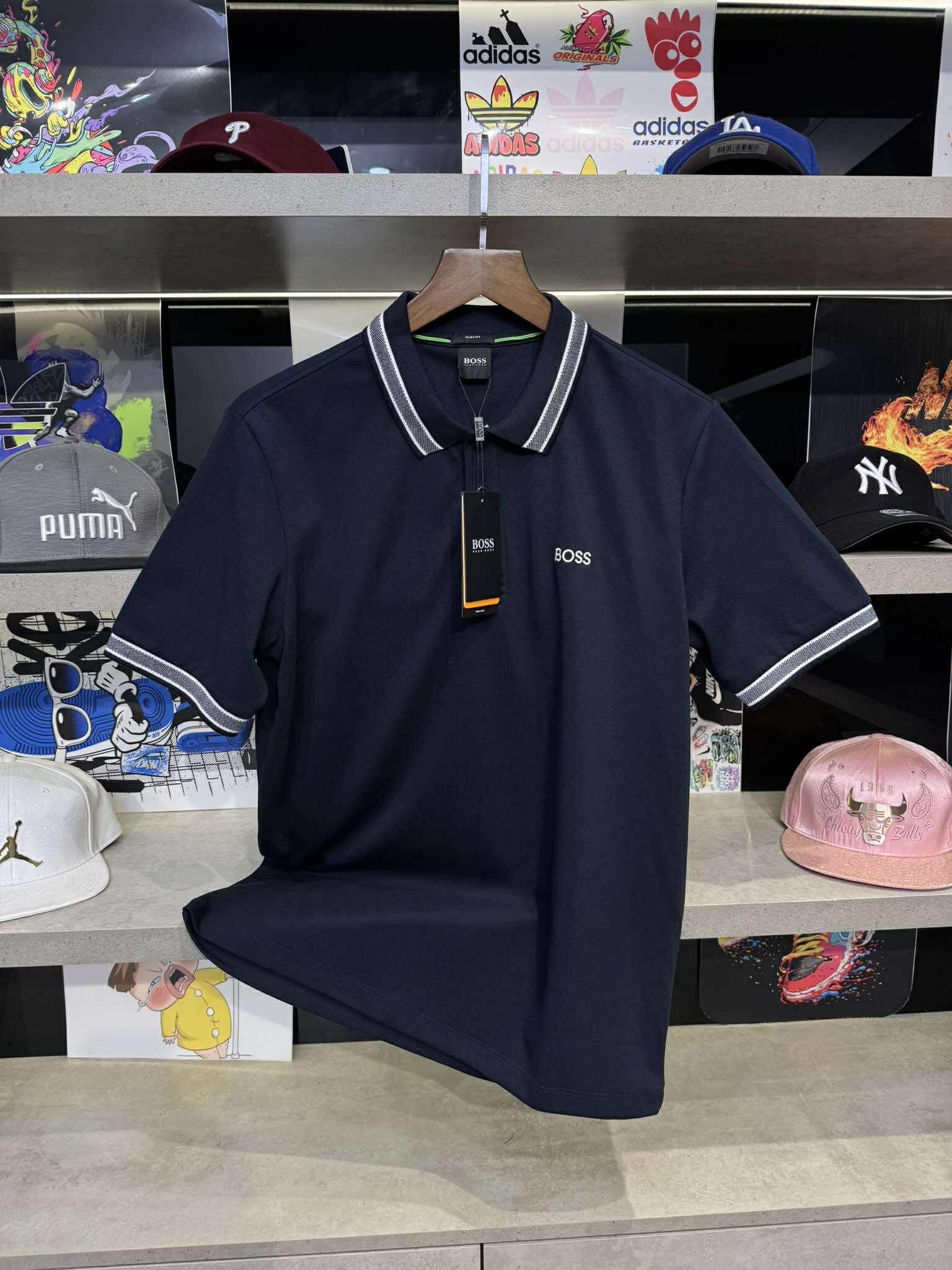 Áo Polo Chính Hãng - Hugo BOSS Paddy Polo  ''Navy'' - 50469055-402