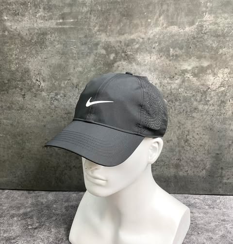 Phụ Kiện Chính Hãng - Mũ Nike Women's Perforated Cap Black - 742707-010