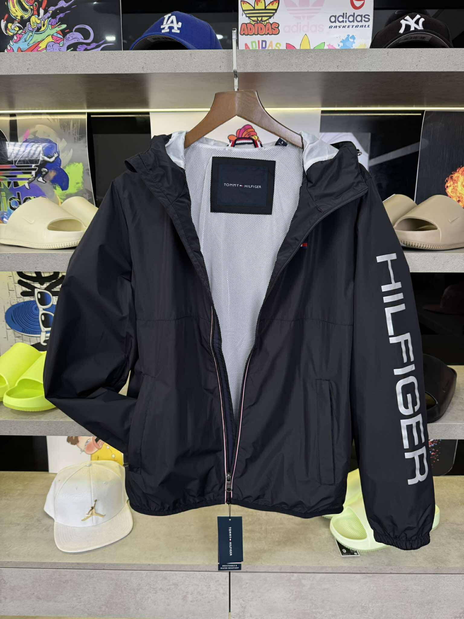 Áo Khoác Chính Hãng - Tommy Hilfiger Zipper Nylon Jacket 