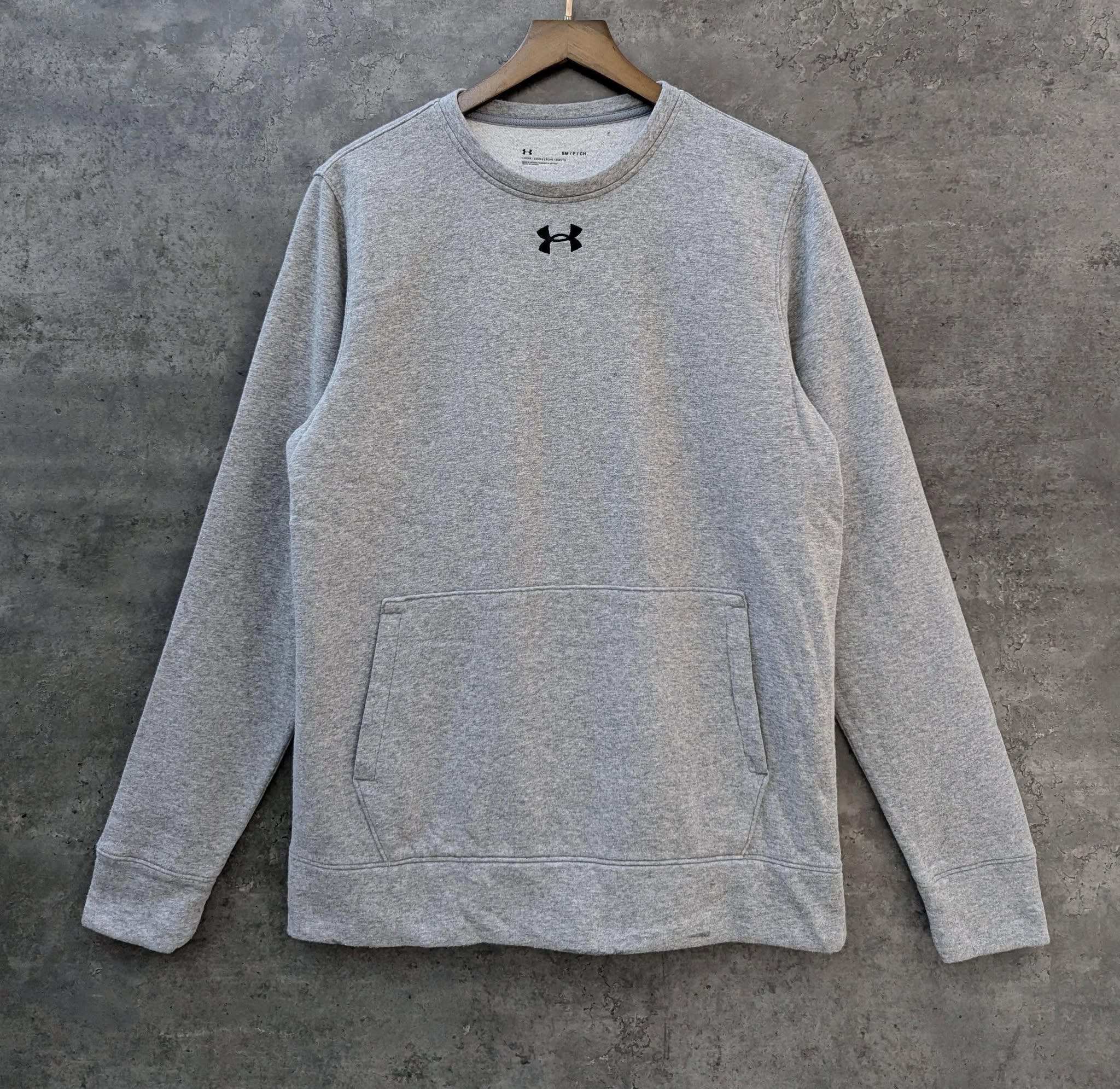 Áo Sweater Chính Hãng - Under Armour Men's Hustle Fleece ''Light Gray