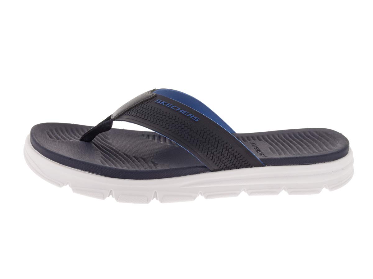 Dép Tông Nam Skechers Men's Navy/White Slippers - 51741/BBK