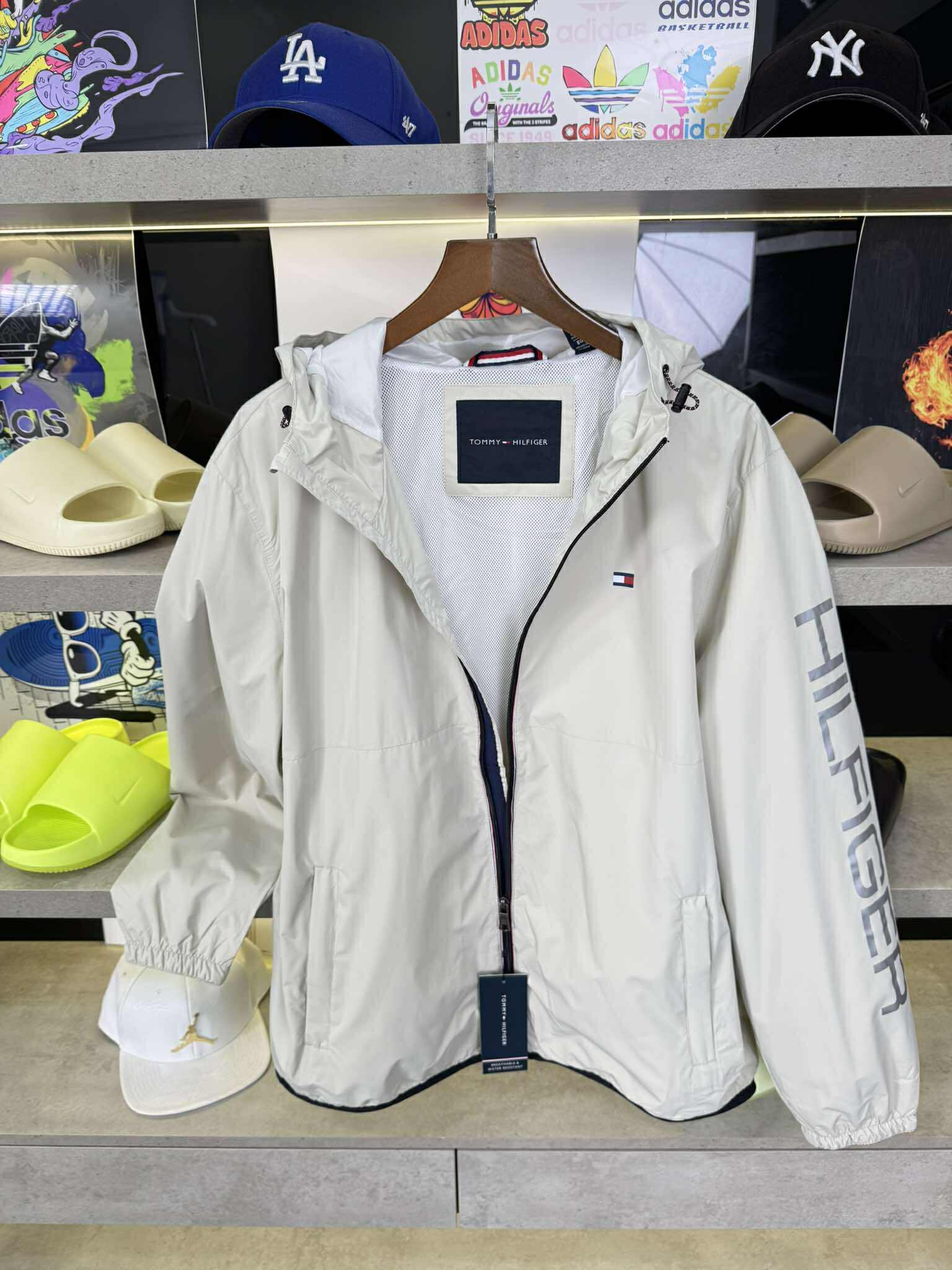 Áo Khoác Chính Hãng - Tommy Hilfiger Zipper Nylon Jacket 