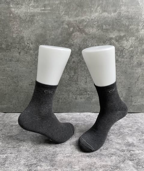 Phụ Kiện Chính Hãng - Calvin Klein Underwear MEN SHORT SOCK 'Dark Grey'  (5đôi/pack) - CK100-061