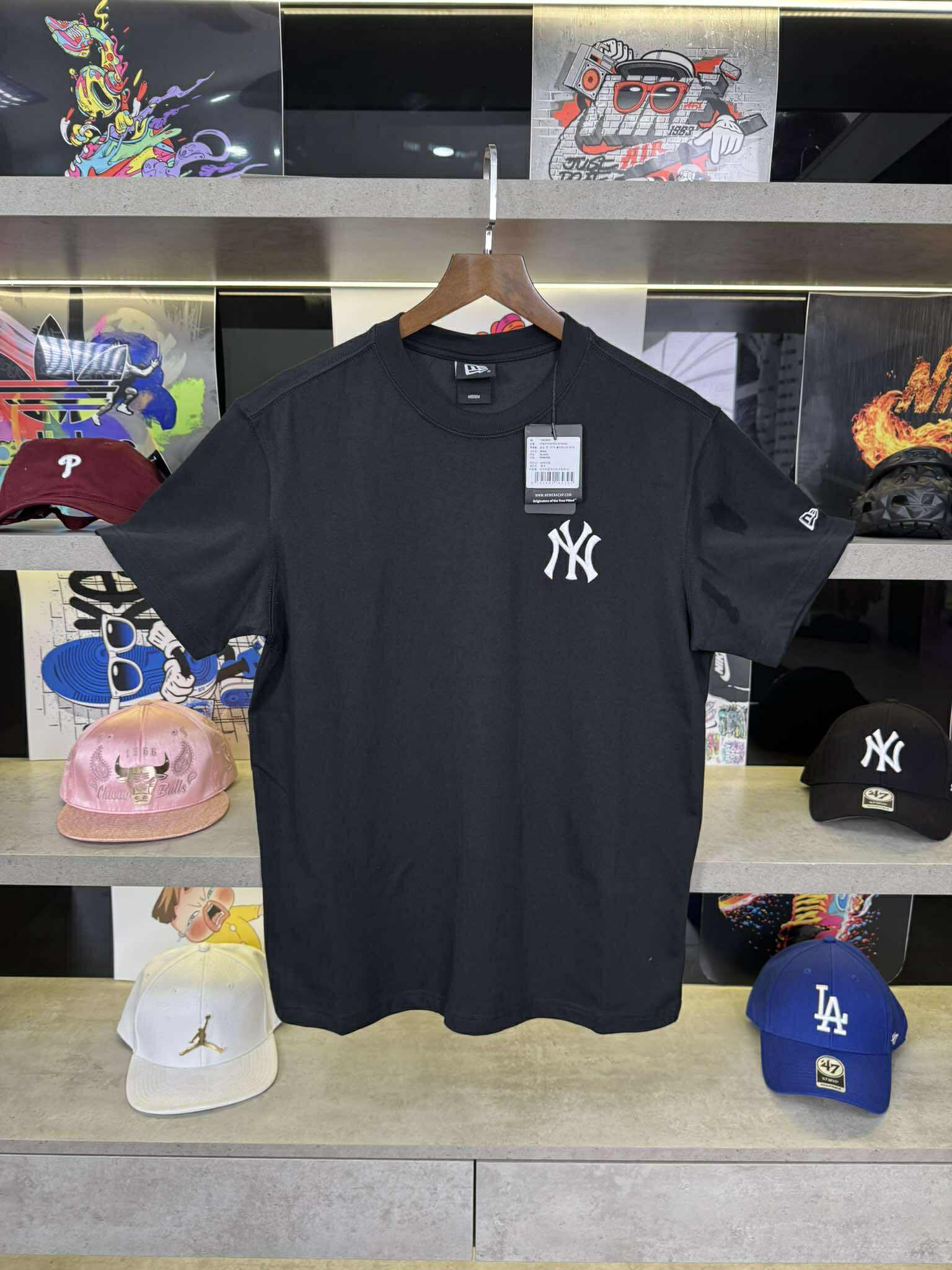 Áo Tshirts Chính Hãng - New Era New York Back 'Black' - 14539981
