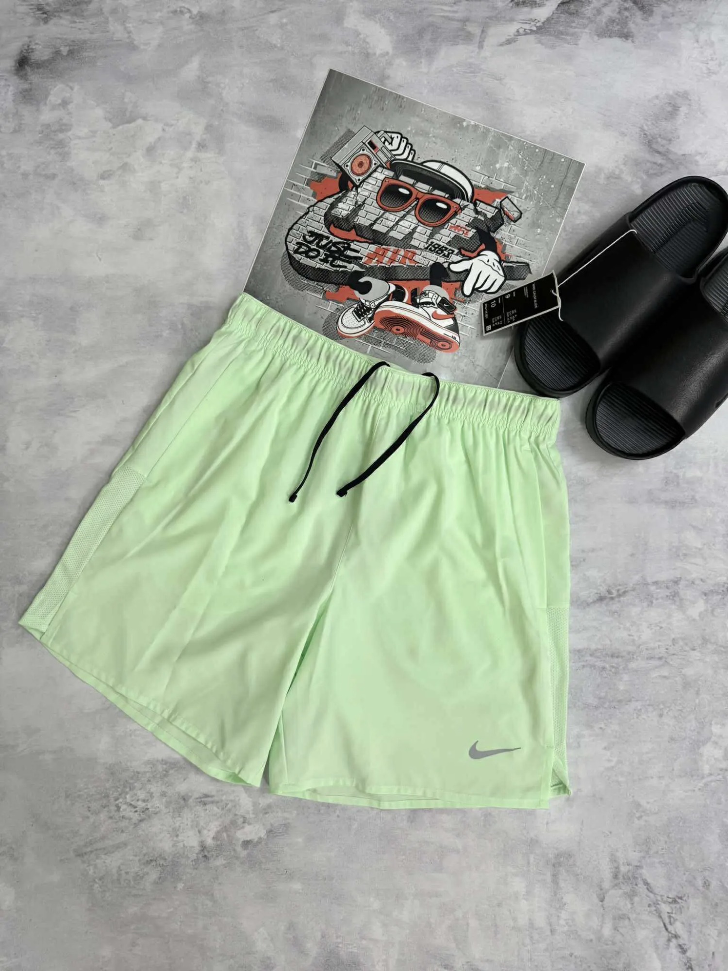 Quần Short Chính Hãng - Nike Running Drifit 2in1 Kèm Sịp 5in/7in/9in 'Green' - DV9359