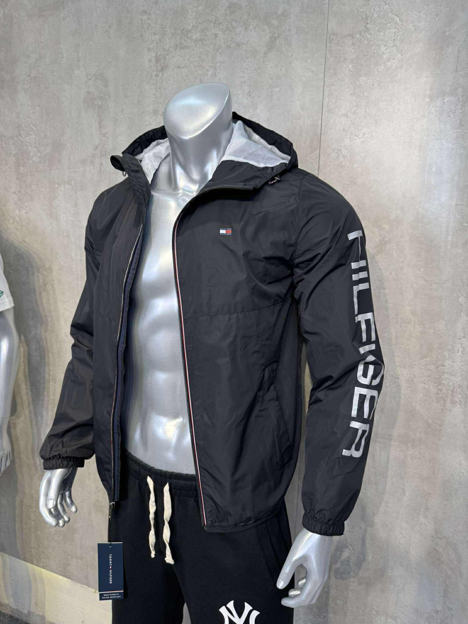 Áo Khoác Chính Hãng - Tommy Hilfiger Zipper Nylon Jacket 