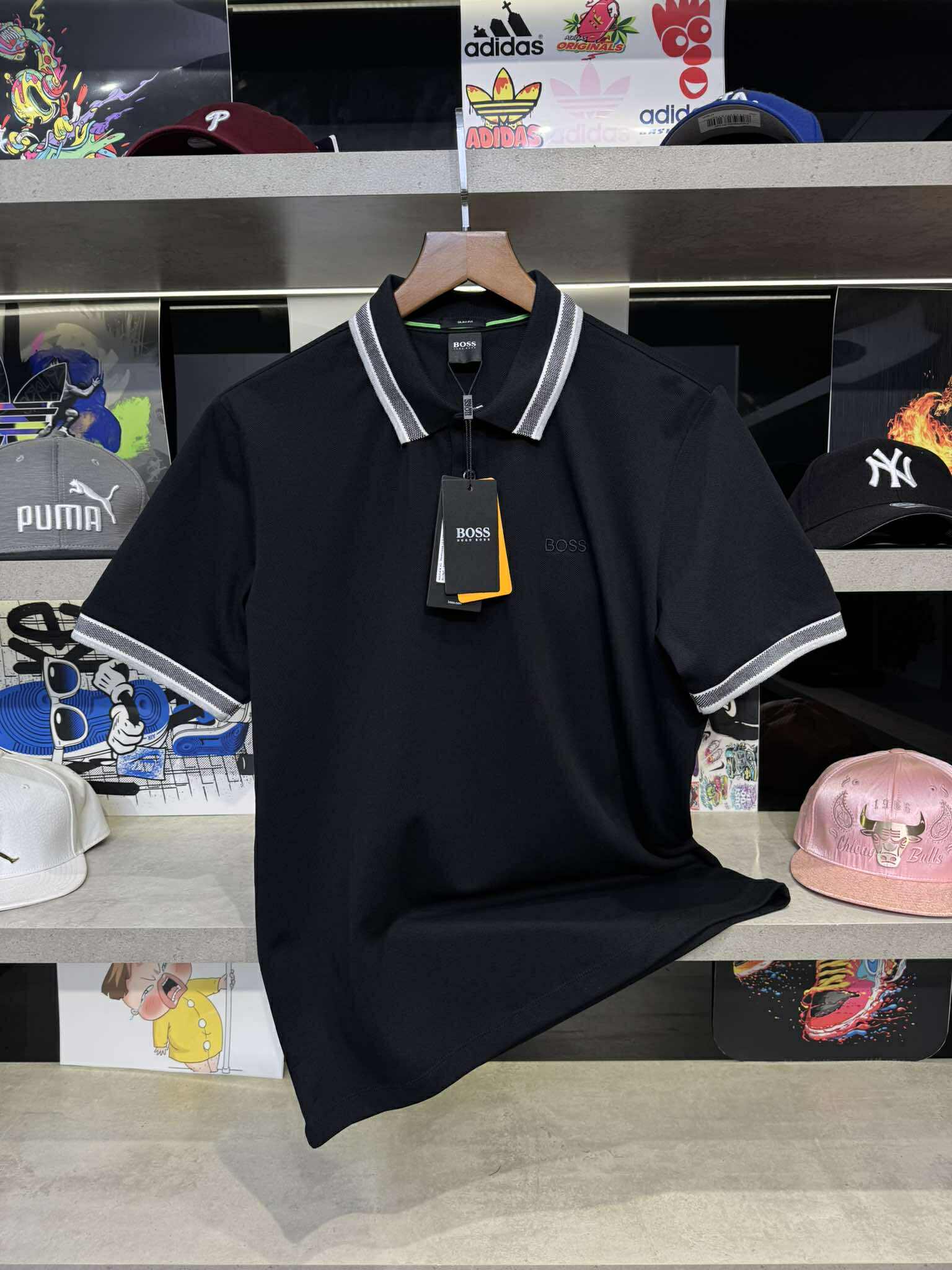 Áo Polo Chính Hãng - Hugo BOSS Paddy Polo T-shirt ''Black'' - 50469055-010