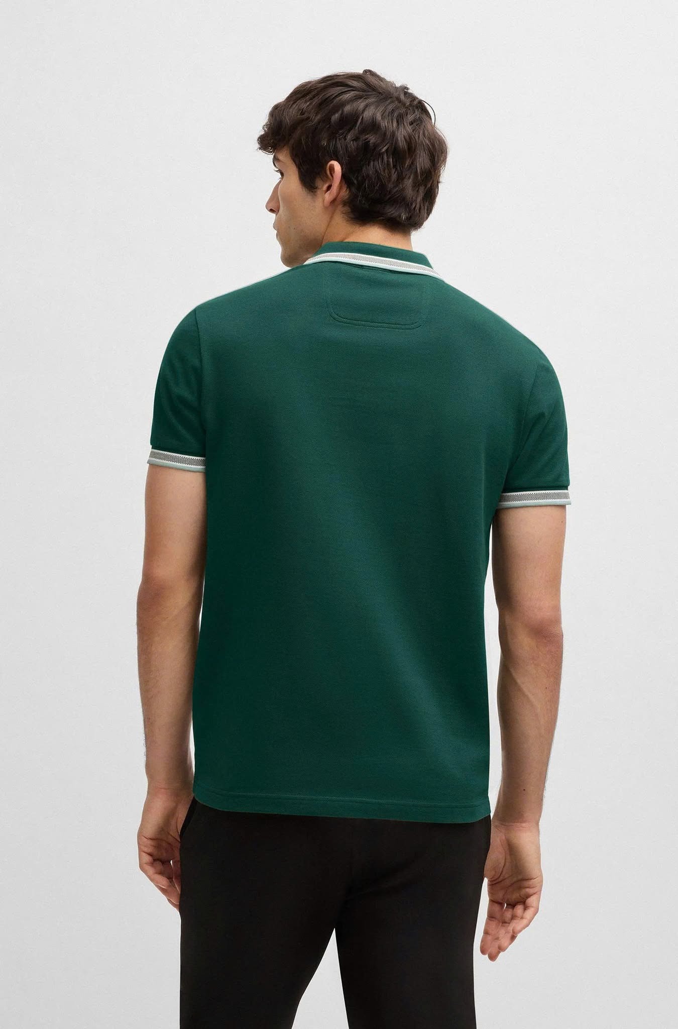 Áo Polo Chính Hãng - Hugo BOSS Paddy Polo T-shirt ''Green'' 50469055-349