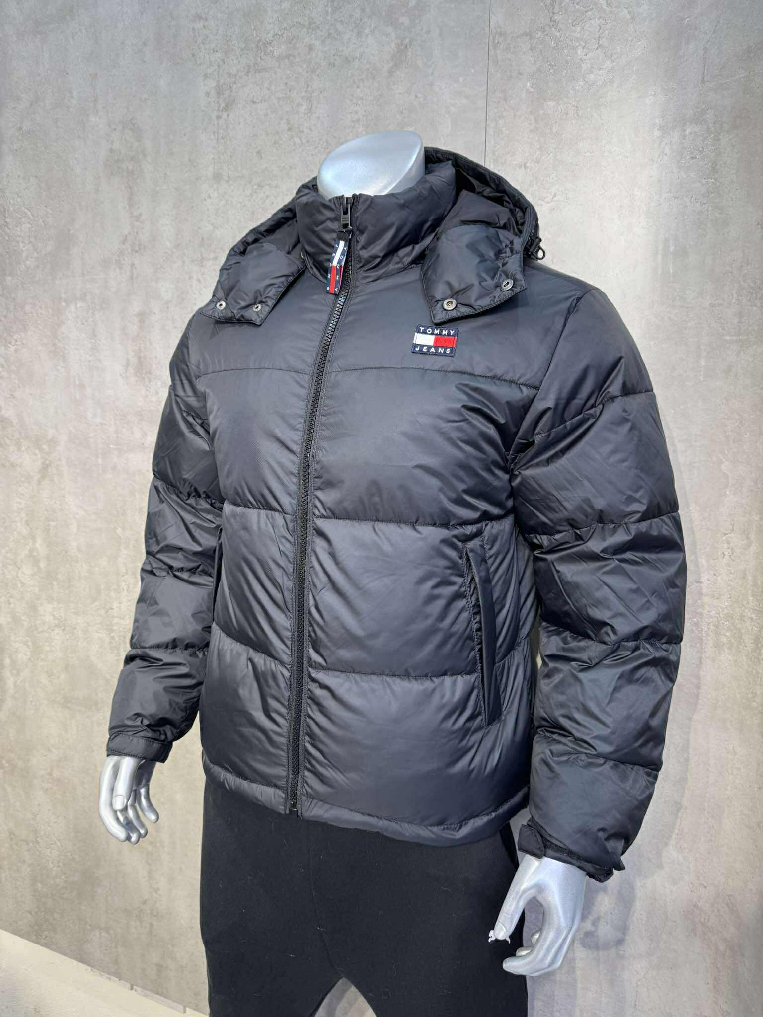 Áo Khoác Phao Chính Hãng - Tommy Hilfiger ''Black'' - 78J9383-BLACK