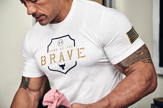 Áo Tshirts Chính Hãng - Under Armour Home Of The Brave 'White - 1374512
