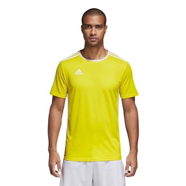 Áo Thể Thao Hè - Adidas Entrada 18 Jersey 'Yellow/White'