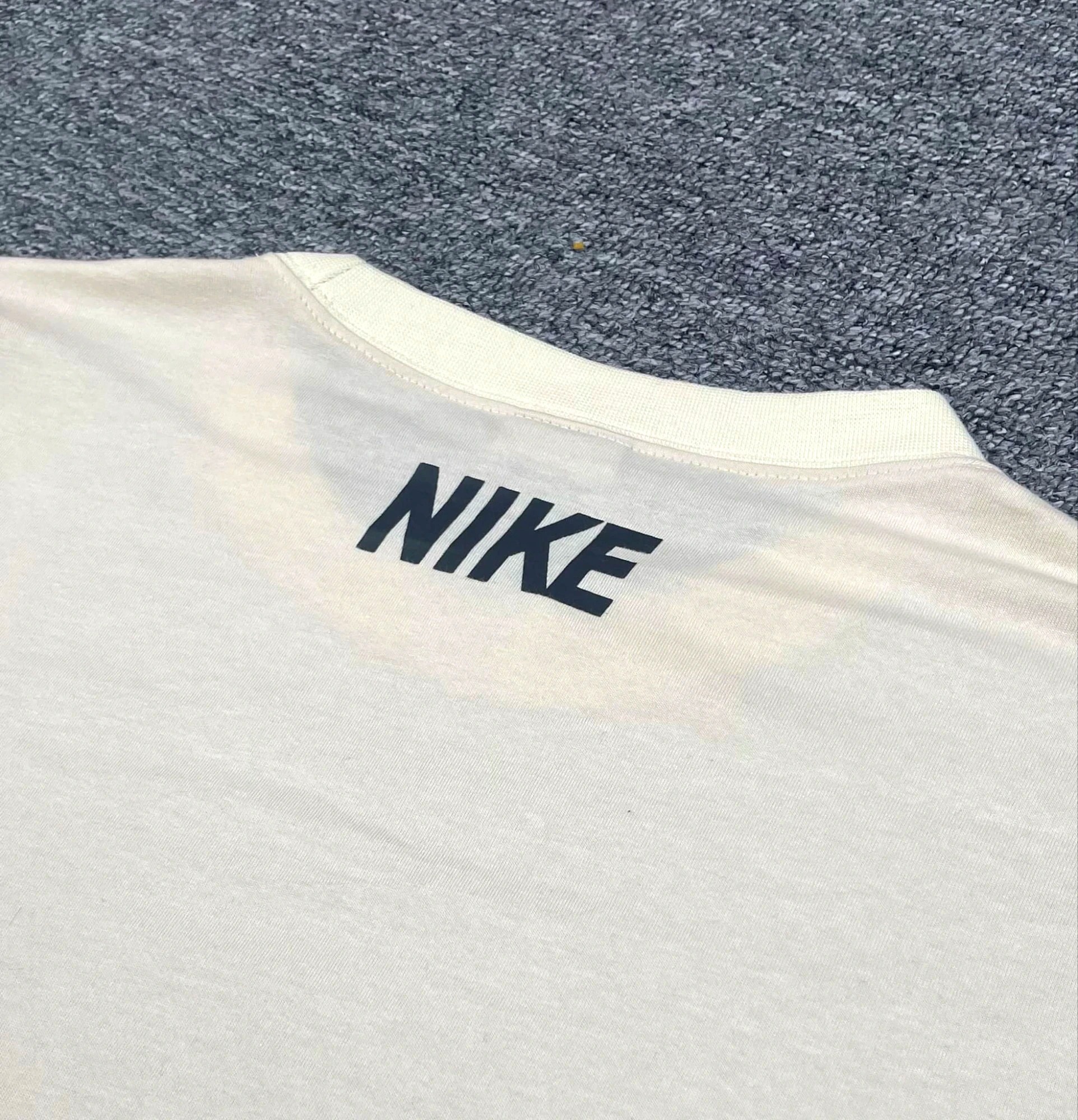 Áo Tshirts Chính Hãng - Nike Swoosh Casual Vàng Kem - DM4684-113