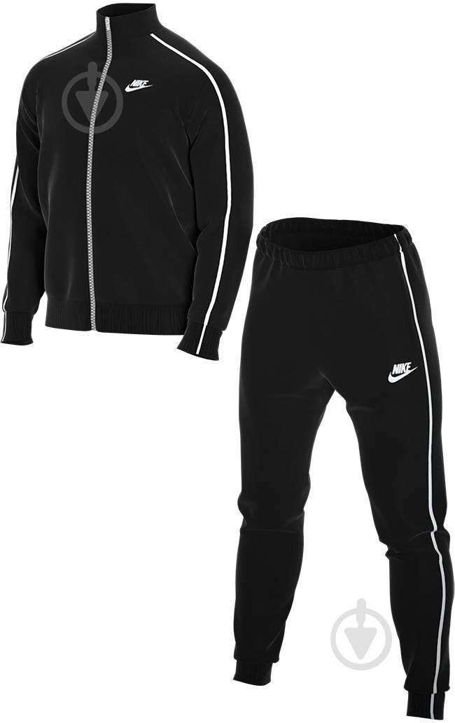 Bộ Thể Thao Chính Hãng - Nike Casual Sports Knit Jacket Long Pants Suit 'Black' - BV3034-010