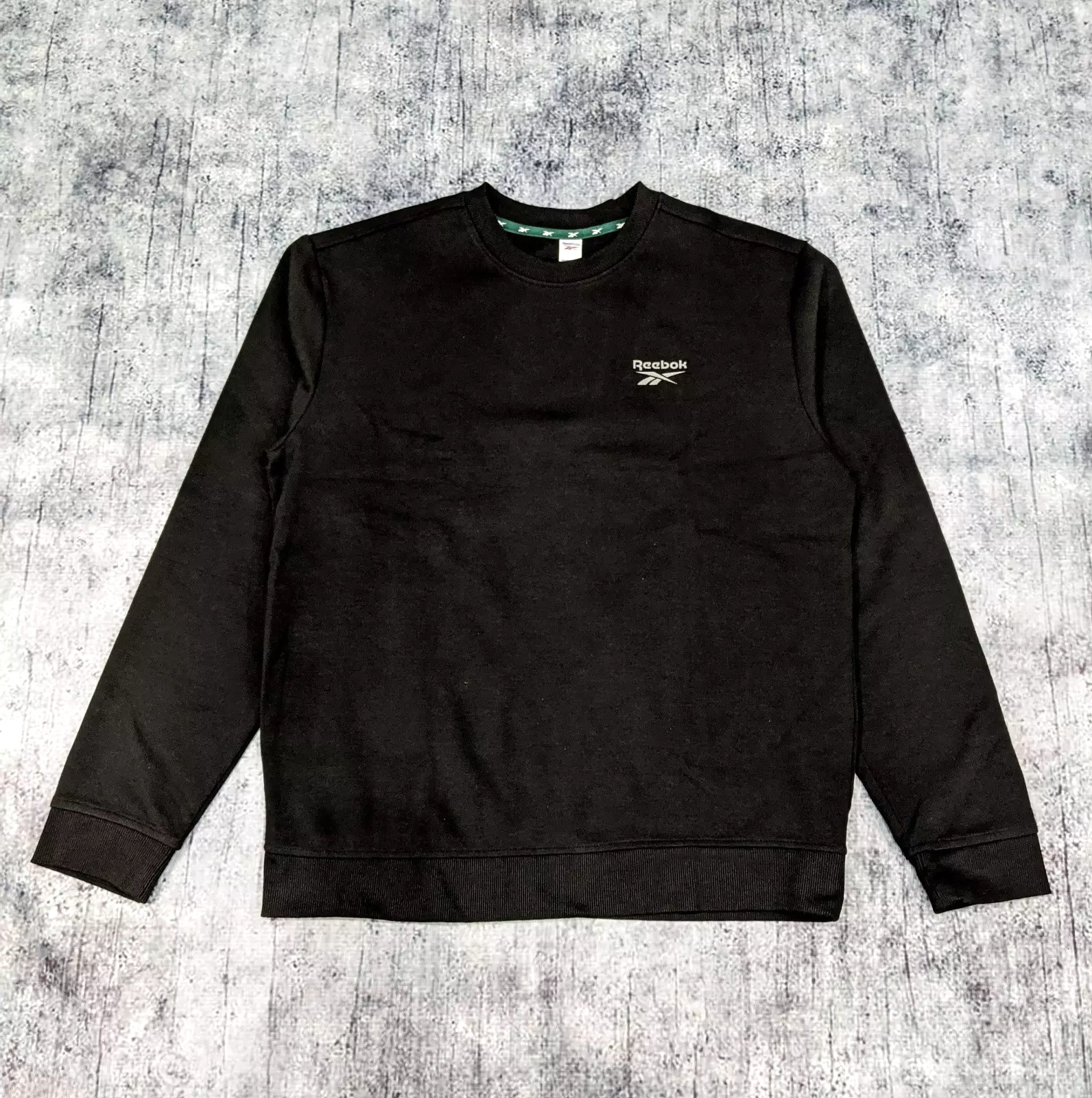 Áo Sweatshirts Chính Hãng - Reebok Long Sleeve 'Black'