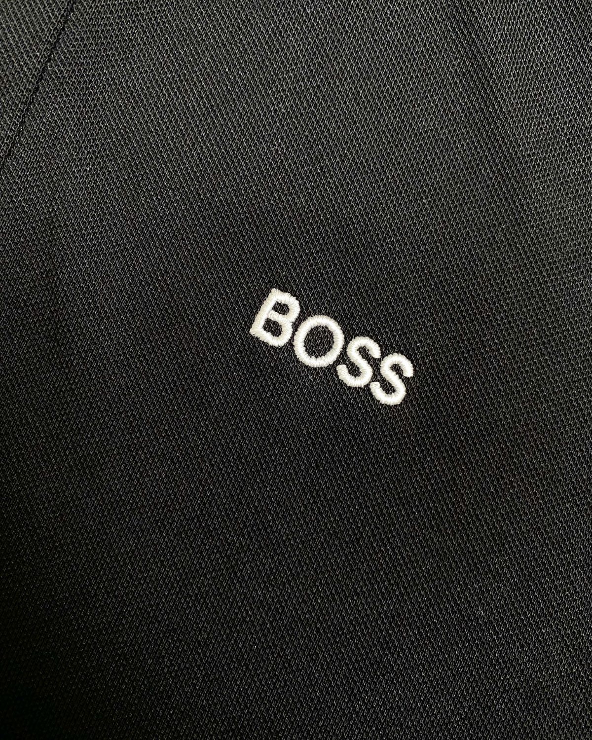 Áo Sweater Chính Hãng - Hugo Boss Paddy Polo ''Black/Grey'' - 8044818-040