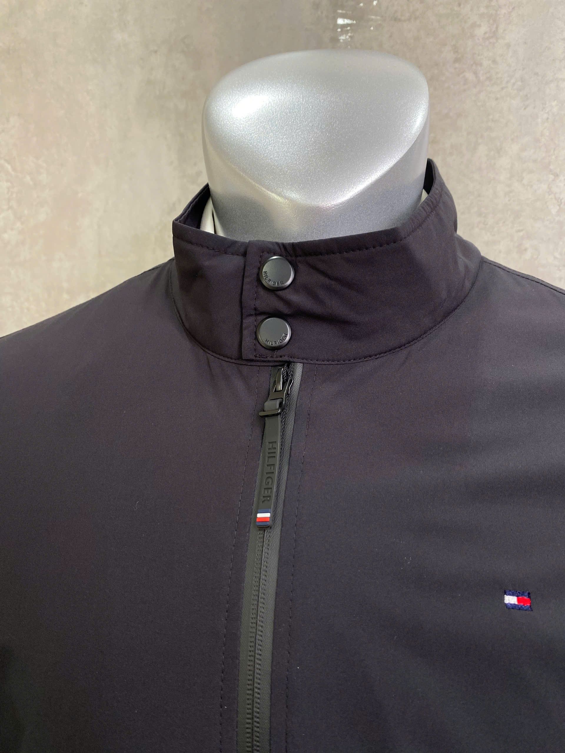 Áo Khoác Chính Hãng - Tommy Hilfiger Men's Stand-Collar Jacket 2 Lớp 