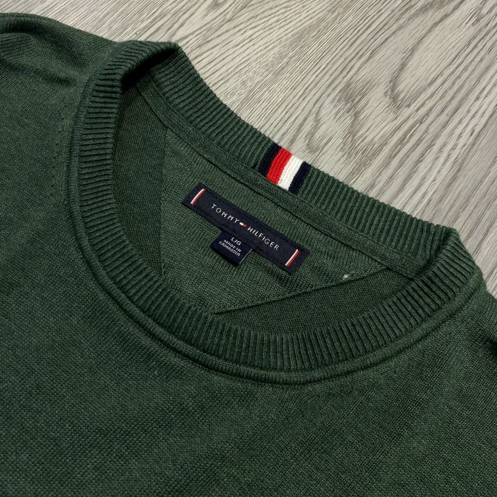Áo Sweater Chính Hãng - Áo Len Tommy Hilfiger 'Green' - 78J8222-08