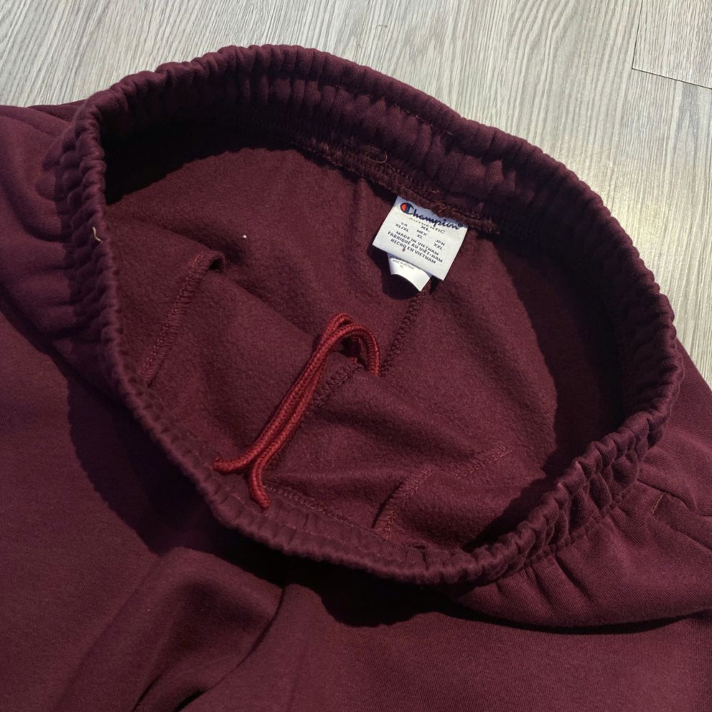 Quần Dài Chính Hãng - Quần Nỉ Bông Champion 'Plum Red' - GF07-814