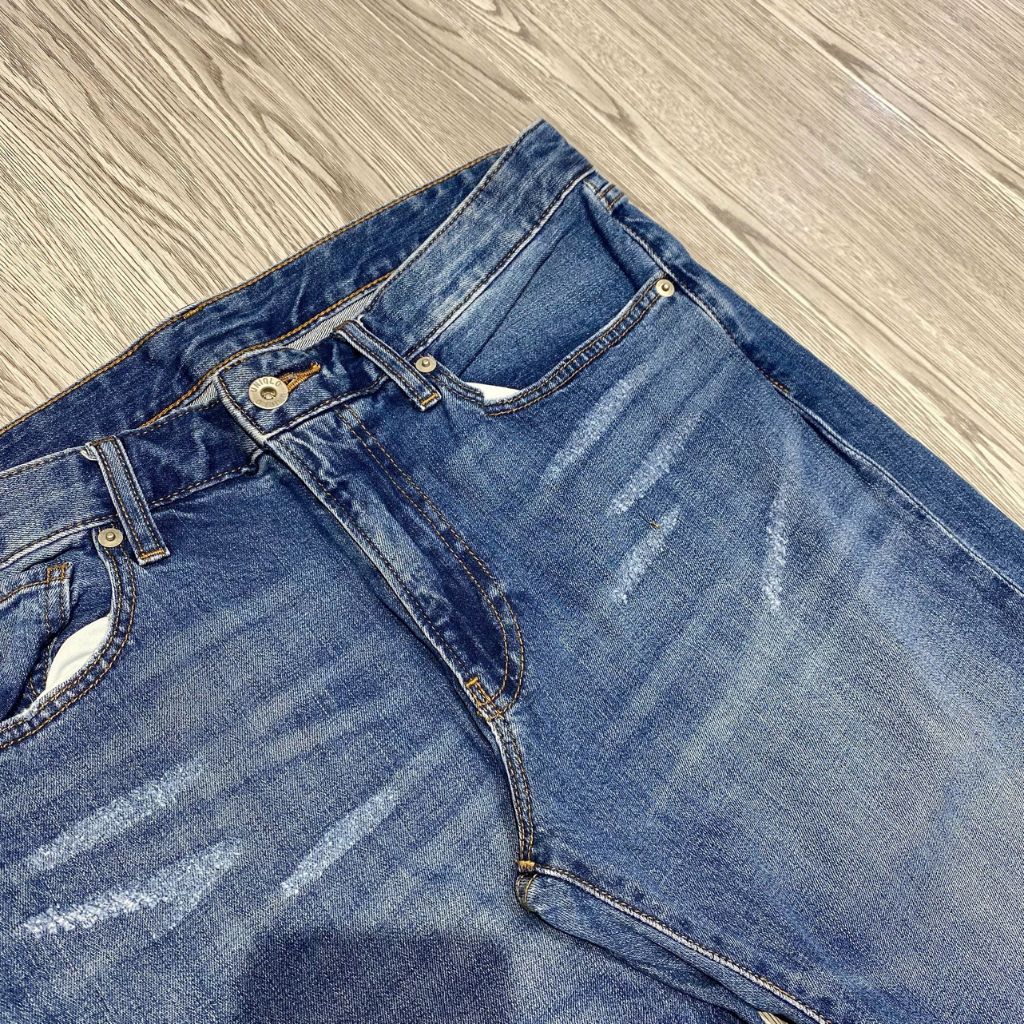 Quần Dài Chính Hãng - Uniqlo Men's Slim Fit Denim Jeans 