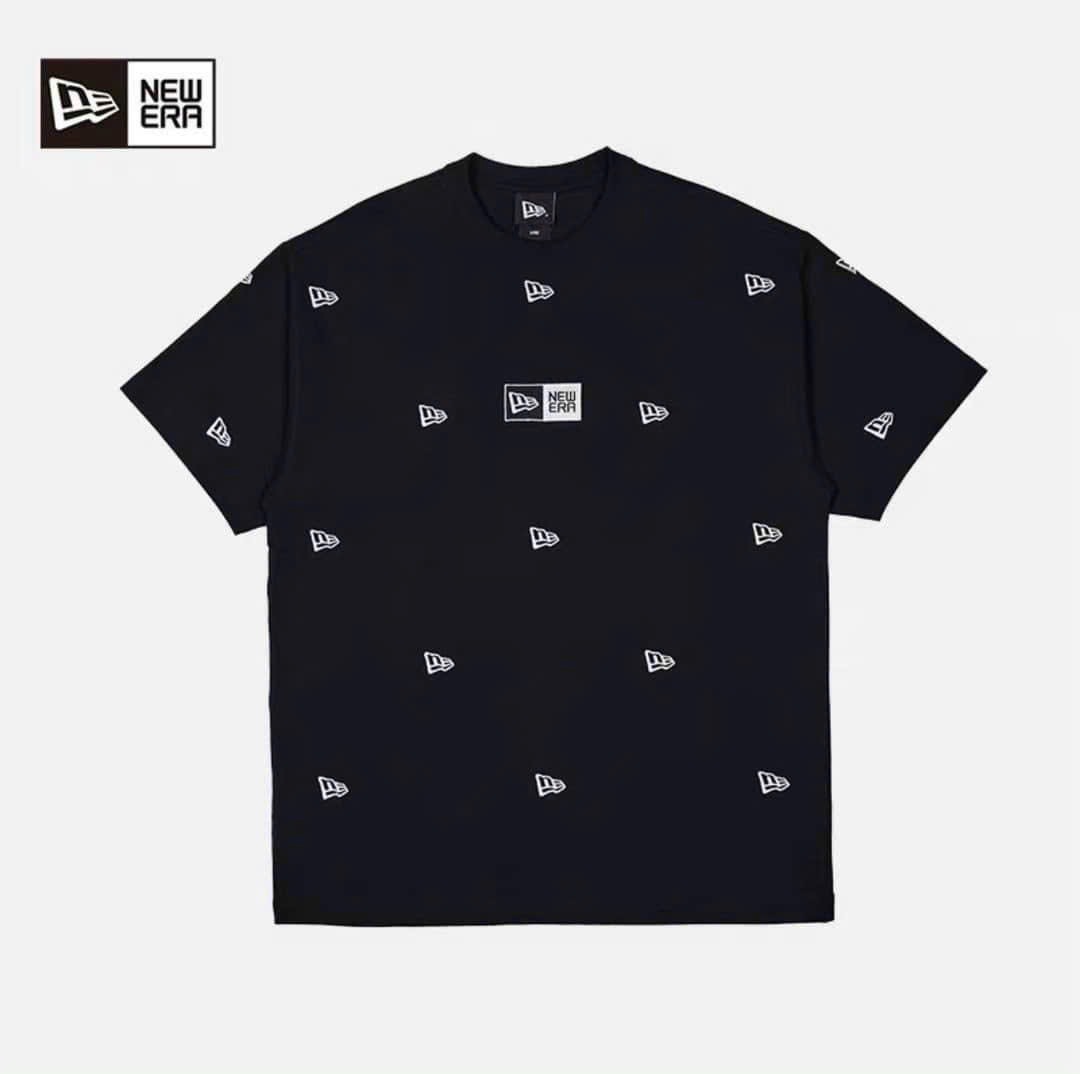 Áo Thể Thao Hè - Áo Thun Nam Nữ New Era x MLB Ticket Shop BLK T-Shirts 