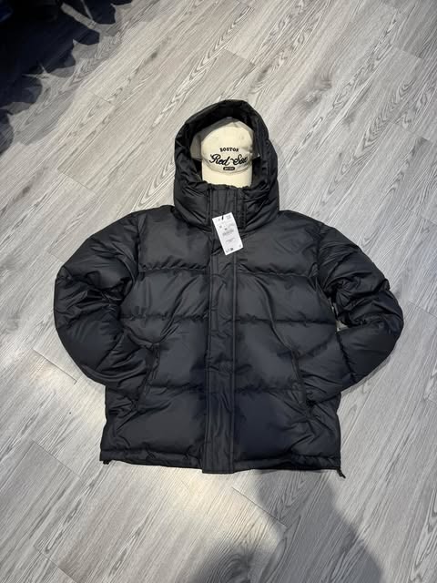 Áo Khoác Phao Chính Hãng - Zara water repellent quilted jacket ''Black'' - 6985/450/800
