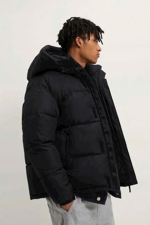Áo Khoác Phao Chính Hãng - Zara water repellent quilted jacket ''Black'' - 6985/450/800
