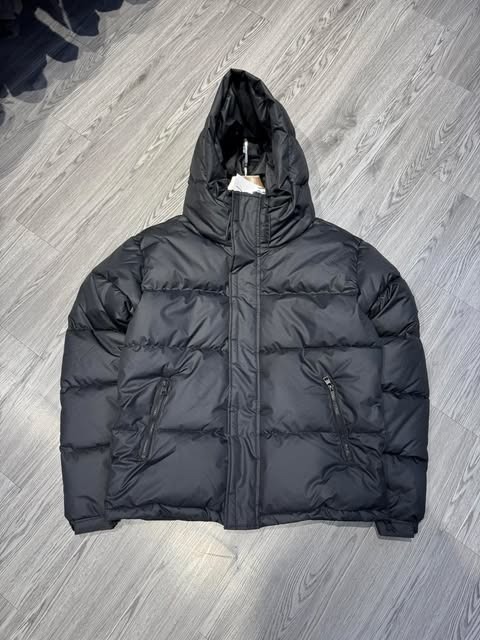 Áo Khoác Phao Chính Hãng - Zara water repellent quilted jacket ''Black'' - 6985/450/800
