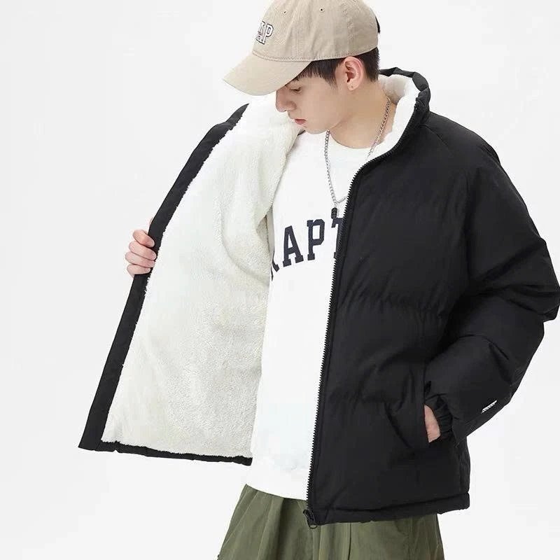 Áo Khoác Phao Chính Hãng - REDCAMP® Lót Lông ''Black'' - RC5565-010