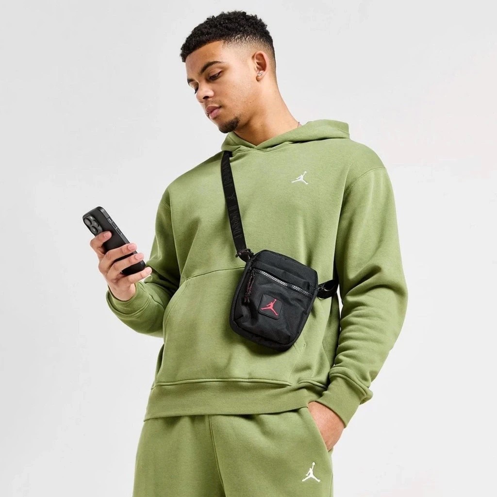Phụ Kiện Chính Hãng - Túi Chéo Jordan Jam Rise Festival Bag BlacK - HF1893