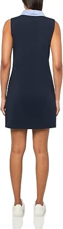 Váy Nữ Chính Hãng - Vintage Tommy Hilfiger Women's Sleeveless Collared Front Zip Tank Dress - A4BA2WN4-syz