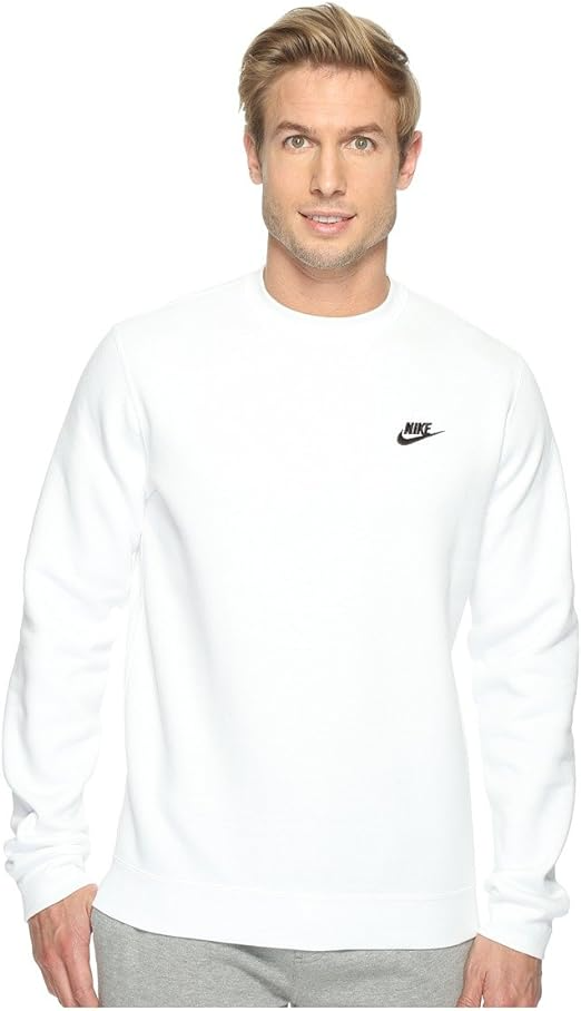 Áo Sweater Chính Hãng - Nike Club Fleece Men's ''White'' - Bv2622-100