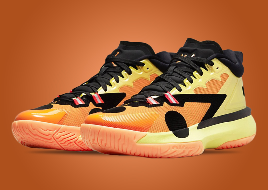 Giày Bóng Rổ Chính Hãng - Nike Naruto x Jordan Zion 1 SP PF 'Kyuubi' - DQ5569-780