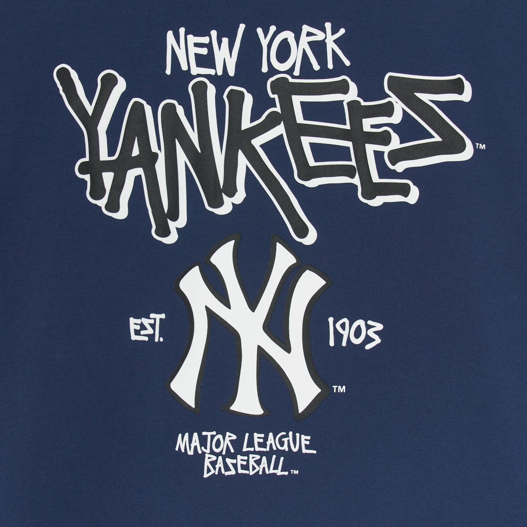 Áo TShirts Chính Hãng - MLB Basic Big Logo Mega Overfit Functional Yankees 