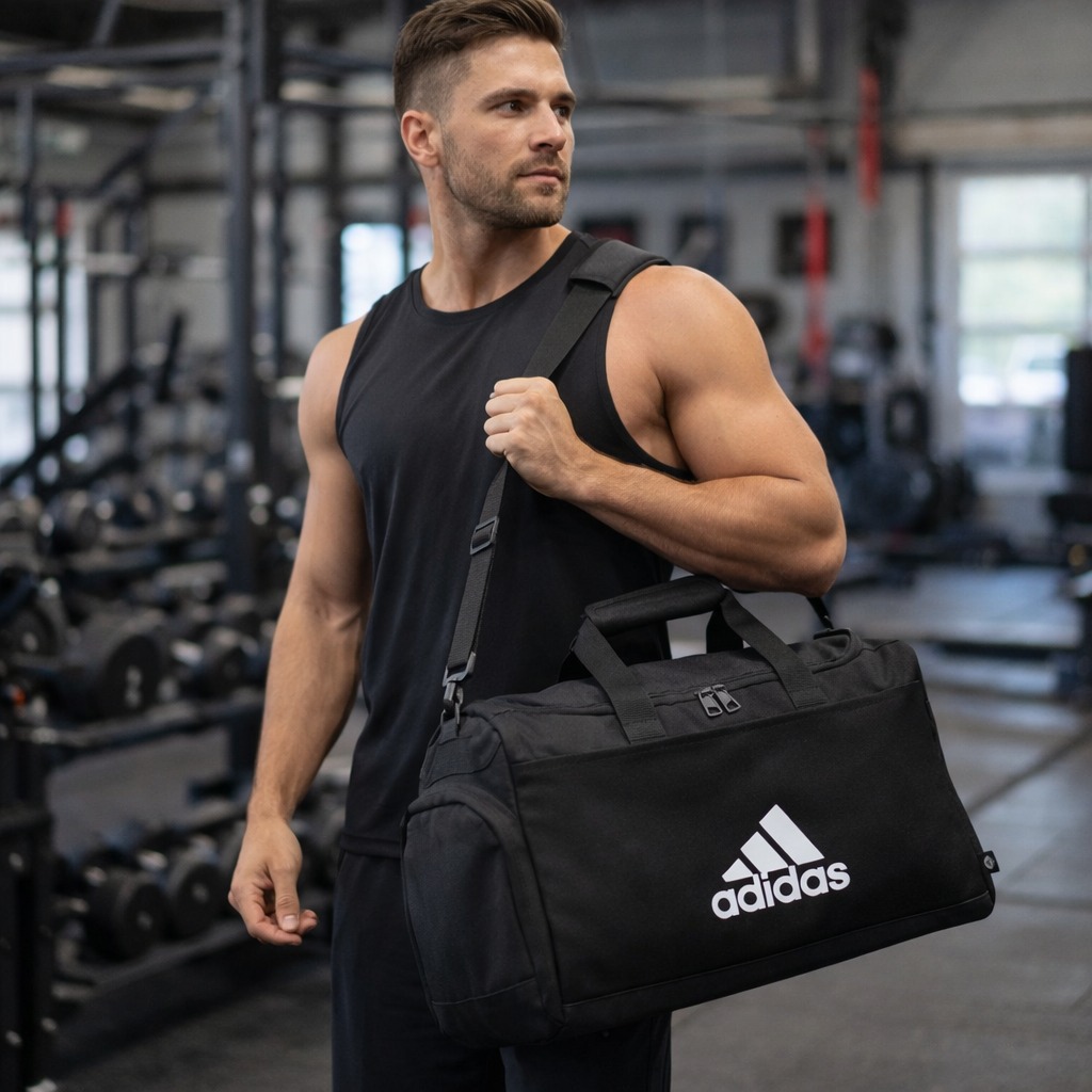 Phụ Kiện Chính Hãng - Túi Trống Adidas Play Gofl Duffel Crestable - HR6916