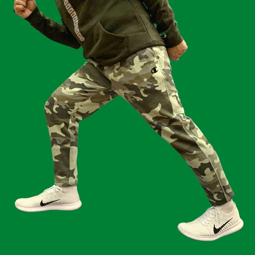 QUẦN DÀI CHÍNH HÃNG - Champion Jogger Camo Green - QCC-456