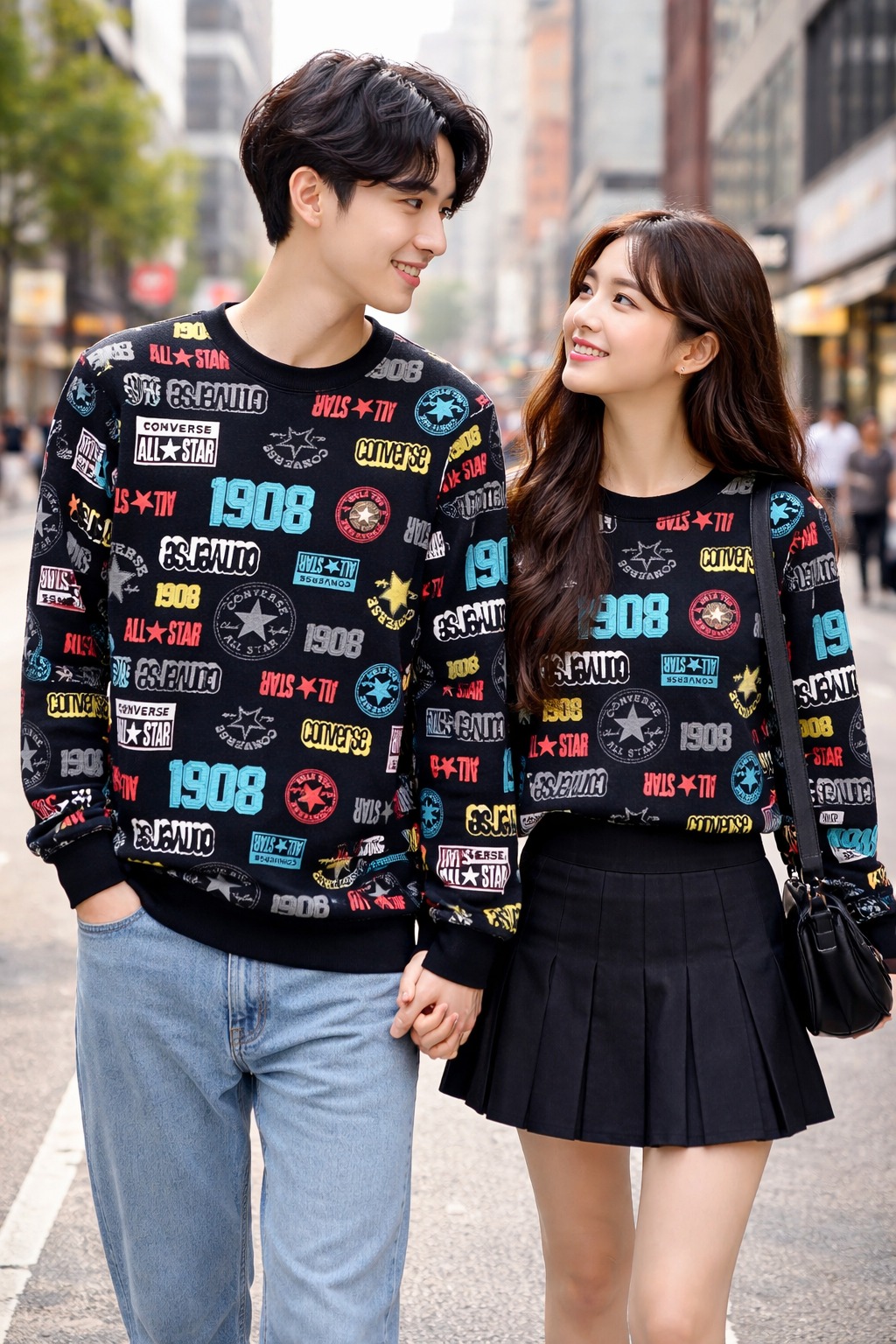 Áo Sweater Chính Hãng - Converse All Star 1908 