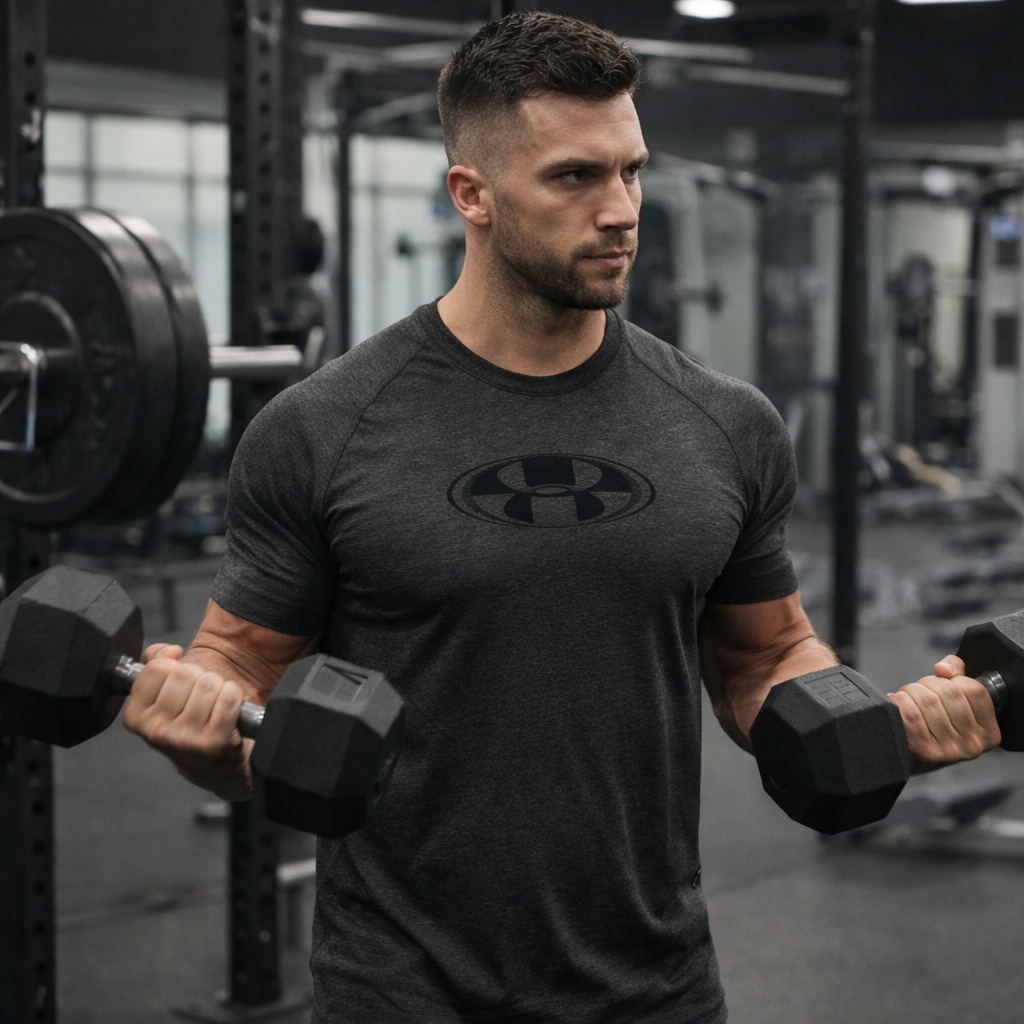 ÁO TSHIRTS CHÍNH HÃNG - Men’s T-Shirt Under Armour GL Grey - UND-07