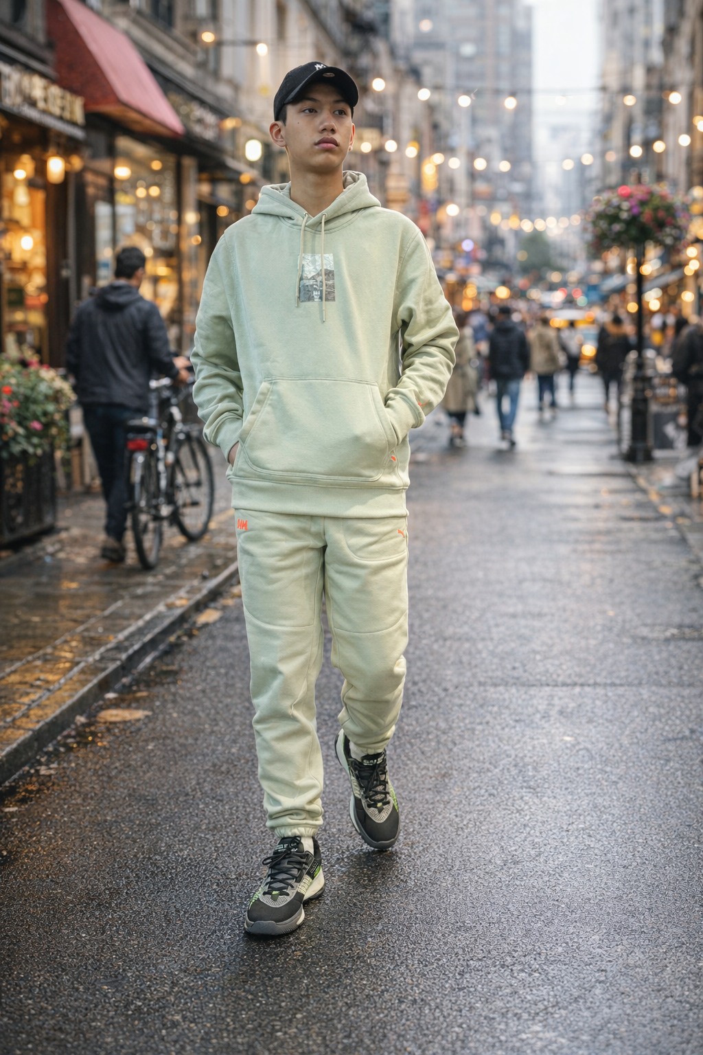 Bộ Thể Thao Chính Hãng - PUMA x HELLY HANSEN Winter Hoodie - 532842-421