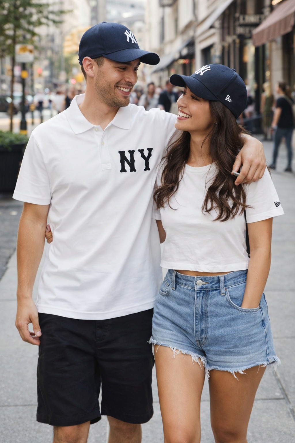 Áo Polo Chính Hãng - New Era NY Yankees 'White' - 14539976