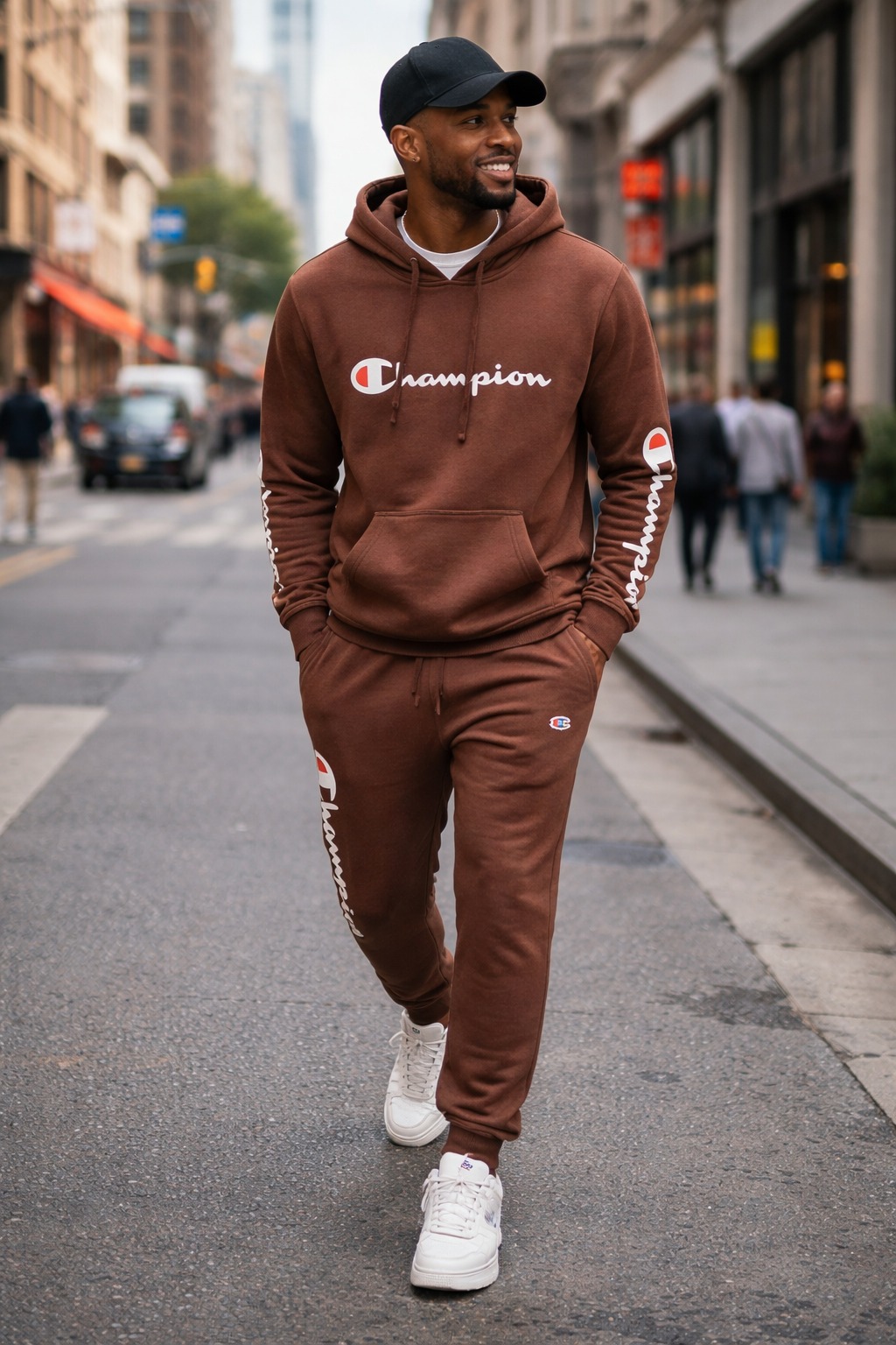 BỘ THỂ THAO CHÍNH HÃNG - Champion Basic Big Logo 