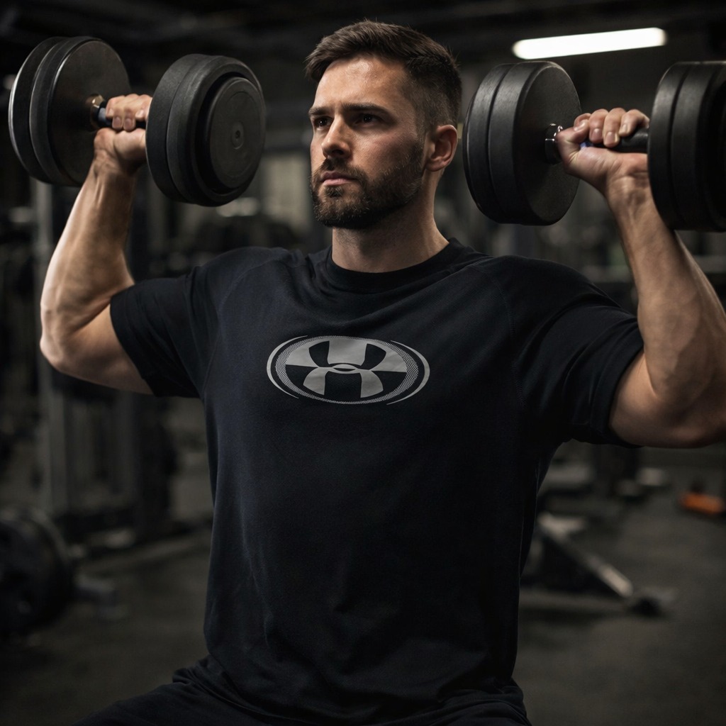 ÁO TSHIRTS CHÍNH HÃNG - Men’s T-Shirt Under Armour GL Black - UND-04