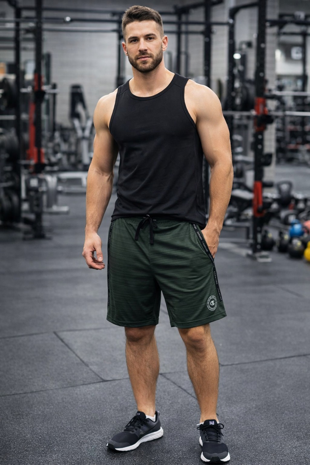 Quần Short Chính Hãng - Champion Soft Comfort Stretch Oliver - 1758775-002