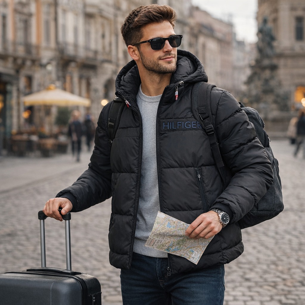 Áo Khoác Phao Chính Hãng - Tommy Hilfiger Down Lightweight Padded 