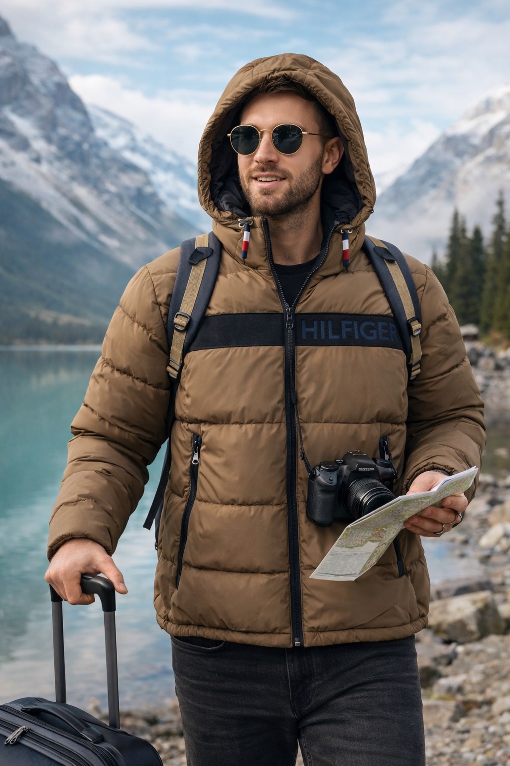 Áo Khoác Phao Chính Hãng - Tommy Hilfiger Down Lightweight Padded 