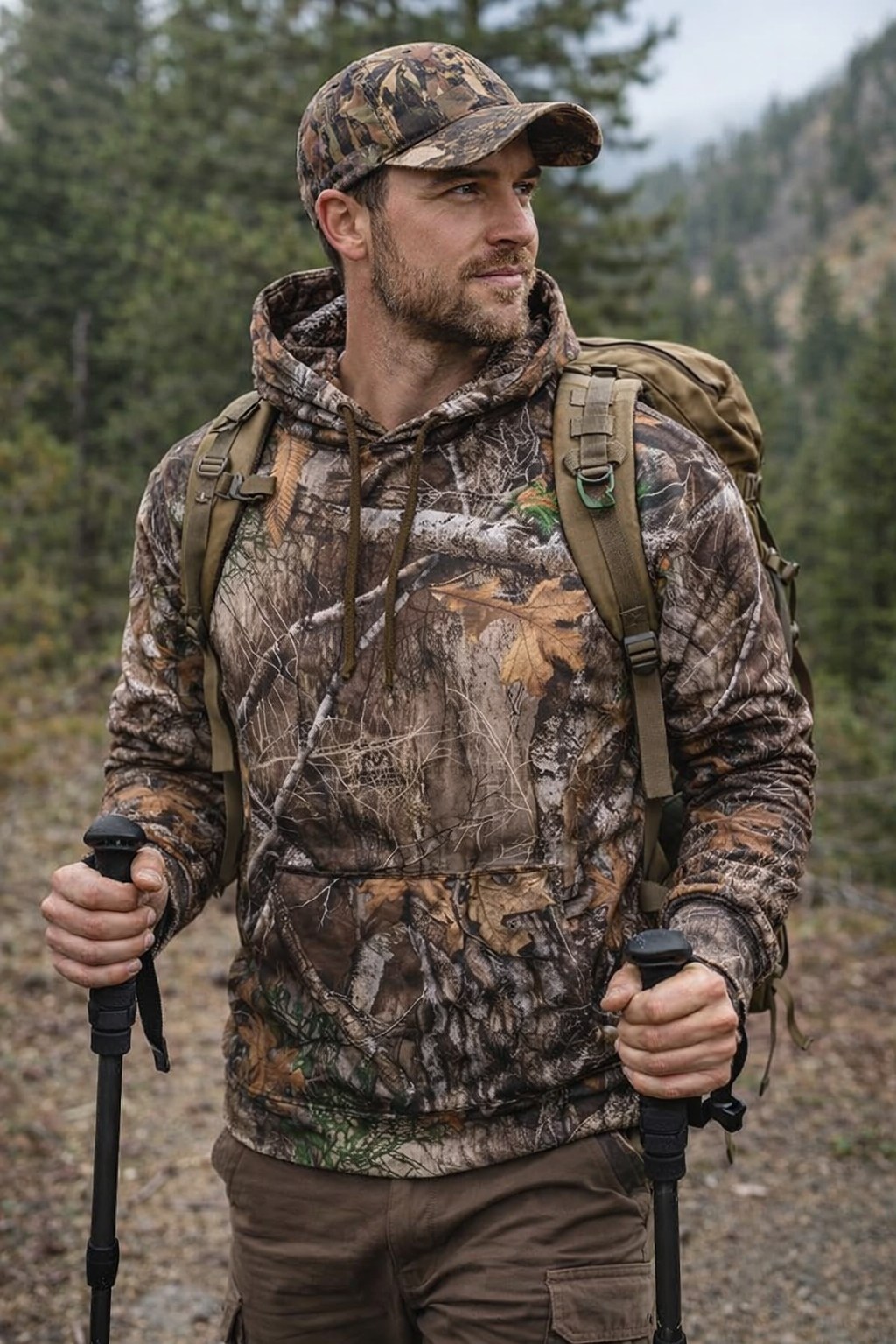 Áo Hoodie Chính Hãng - Under Armour Real Tree Camo - UM043C283